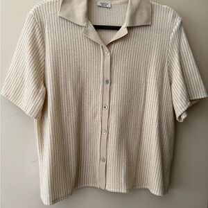 Linea Moda Sweater Knit Shirt